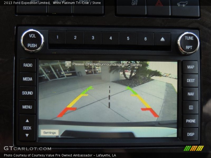 White Platinum Tri-Coat / Stone 2013 Ford Expedition Limited