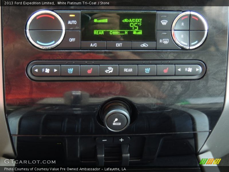 White Platinum Tri-Coat / Stone 2013 Ford Expedition Limited