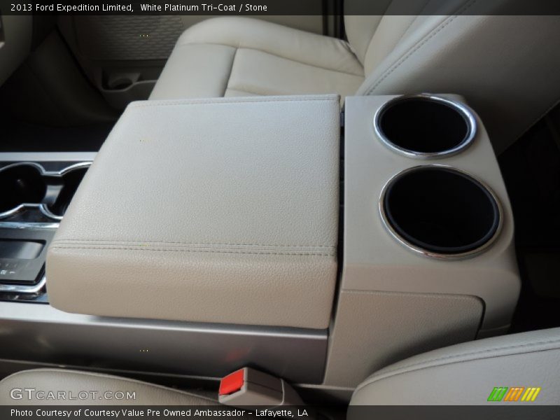 White Platinum Tri-Coat / Stone 2013 Ford Expedition Limited