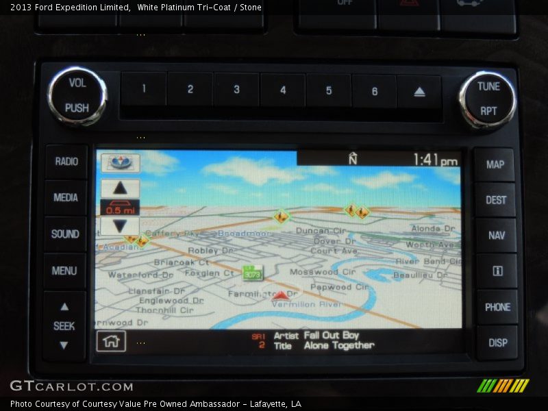 White Platinum Tri-Coat / Stone 2013 Ford Expedition Limited