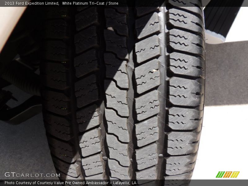 White Platinum Tri-Coat / Stone 2013 Ford Expedition Limited