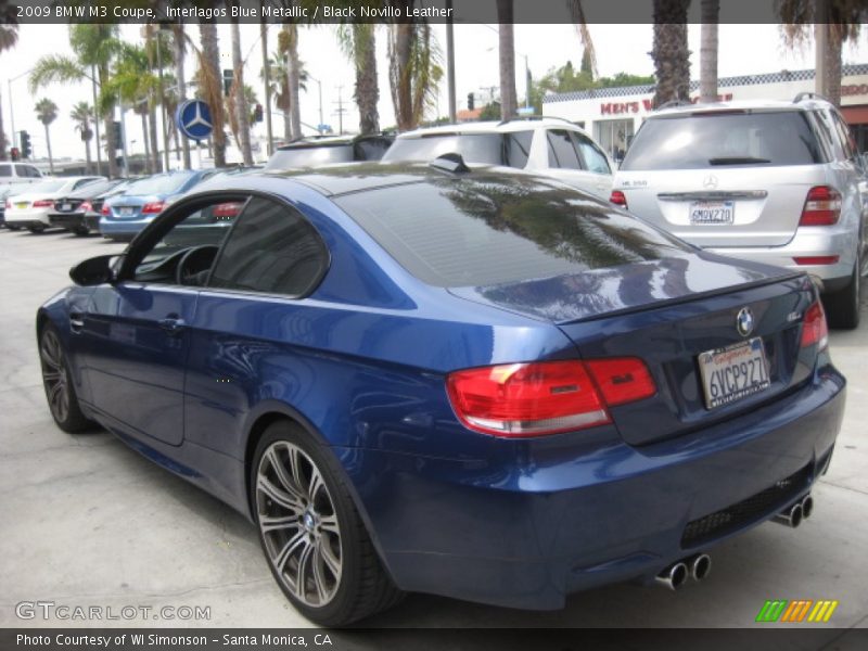Interlagos Blue Metallic / Black Novillo Leather 2009 BMW M3 Coupe