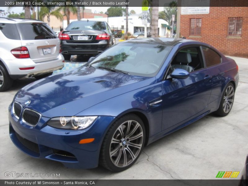 Interlagos Blue Metallic / Black Novillo Leather 2009 BMW M3 Coupe