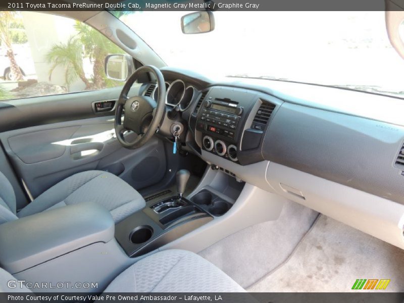 Magnetic Gray Metallic / Graphite Gray 2011 Toyota Tacoma PreRunner Double Cab
