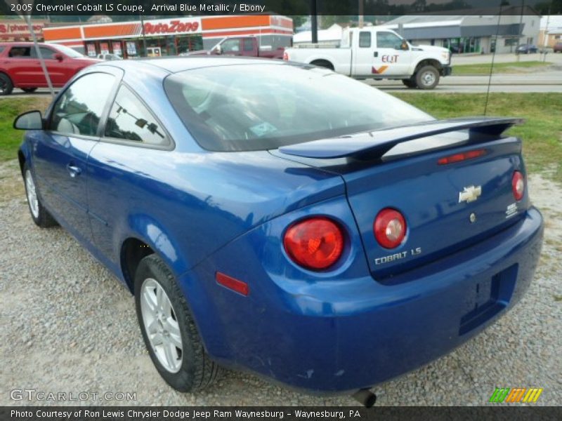 Arrival Blue Metallic / Ebony 2005 Chevrolet Cobalt LS Coupe