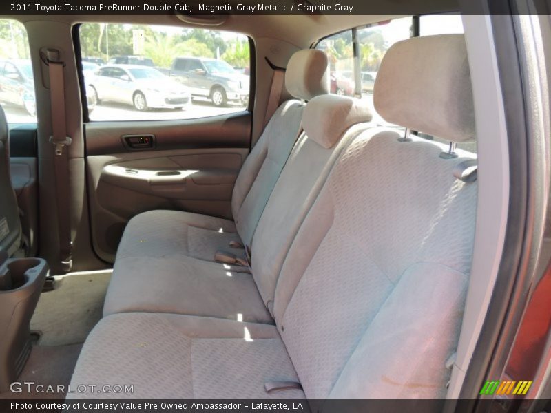 Magnetic Gray Metallic / Graphite Gray 2011 Toyota Tacoma PreRunner Double Cab