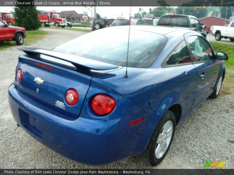 Arrival Blue Metallic / Ebony 2005 Chevrolet Cobalt LS Coupe