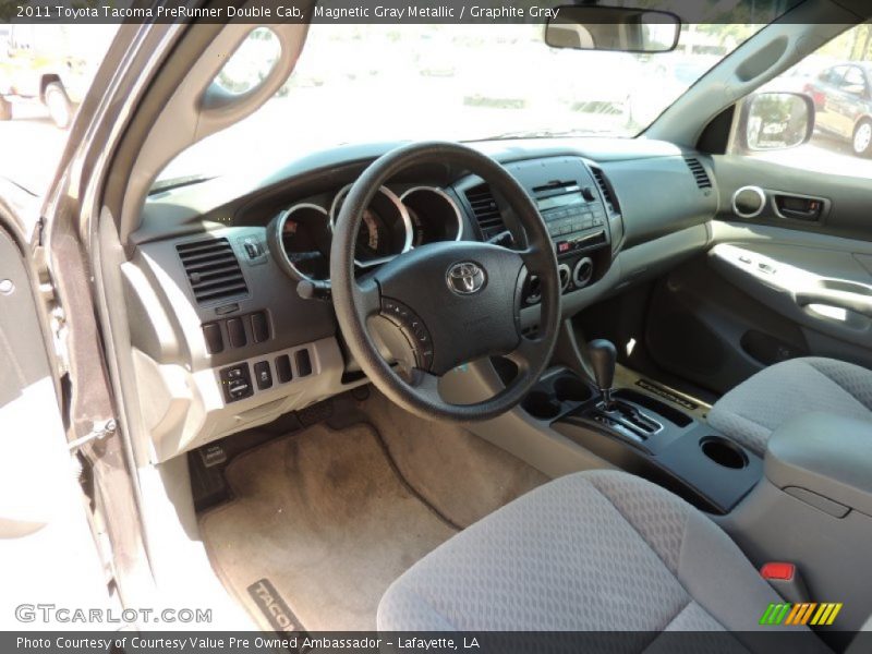 Magnetic Gray Metallic / Graphite Gray 2011 Toyota Tacoma PreRunner Double Cab