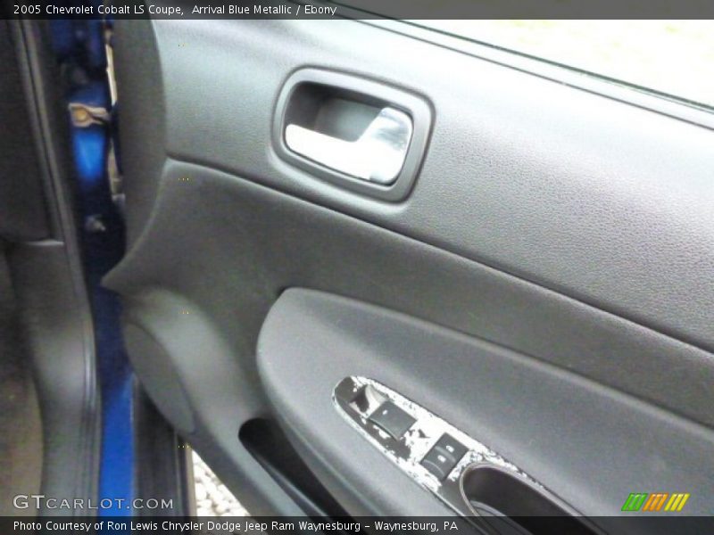 Arrival Blue Metallic / Ebony 2005 Chevrolet Cobalt LS Coupe