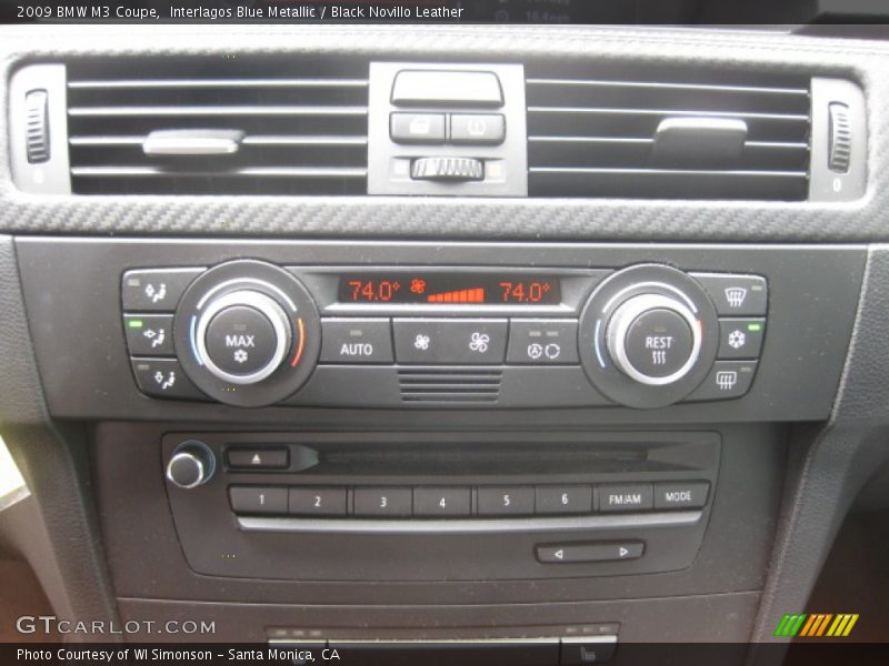 Interlagos Blue Metallic / Black Novillo Leather 2009 BMW M3 Coupe