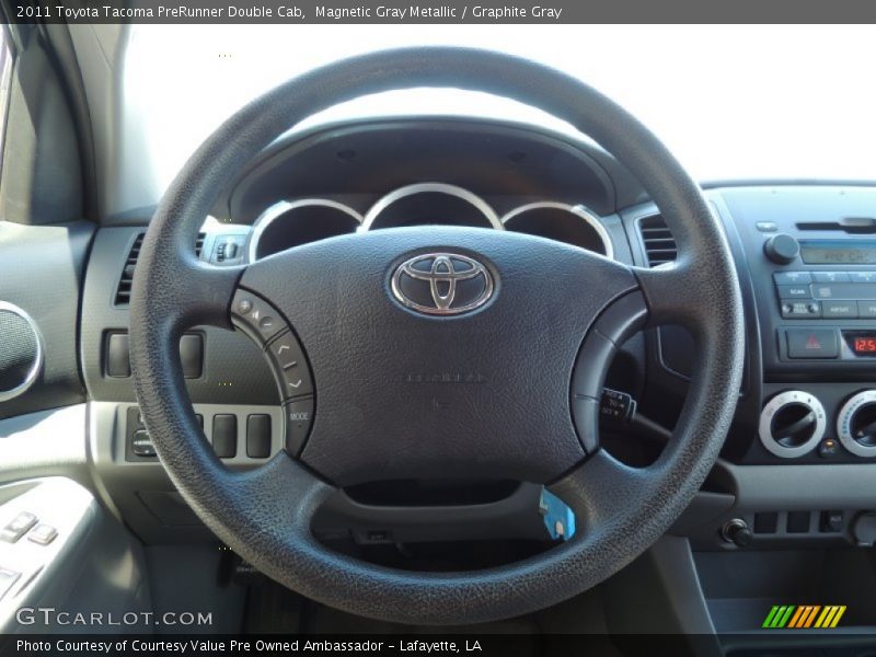 Magnetic Gray Metallic / Graphite Gray 2011 Toyota Tacoma PreRunner Double Cab