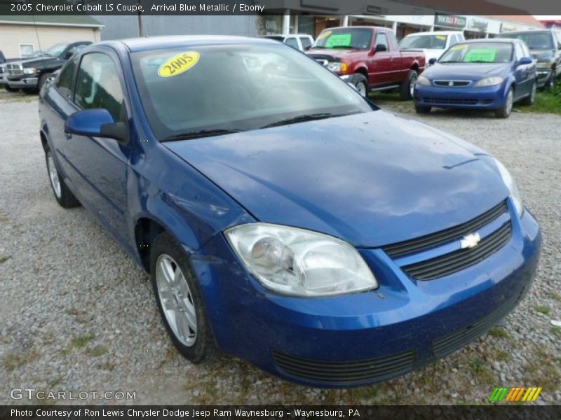 Arrival Blue Metallic / Ebony 2005 Chevrolet Cobalt LS Coupe