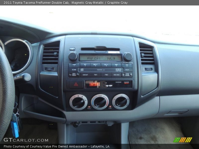 Magnetic Gray Metallic / Graphite Gray 2011 Toyota Tacoma PreRunner Double Cab