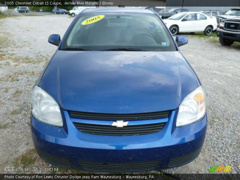 Arrival Blue Metallic / Ebony 2005 Chevrolet Cobalt LS Coupe