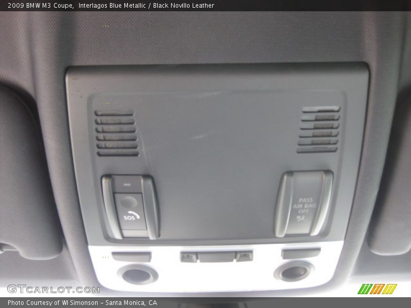 Interlagos Blue Metallic / Black Novillo Leather 2009 BMW M3 Coupe
