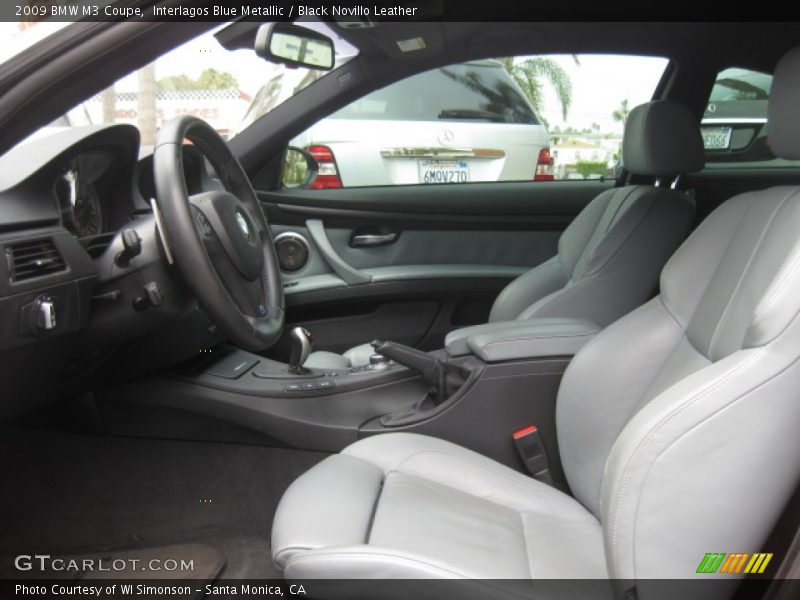 Interlagos Blue Metallic / Black Novillo Leather 2009 BMW M3 Coupe