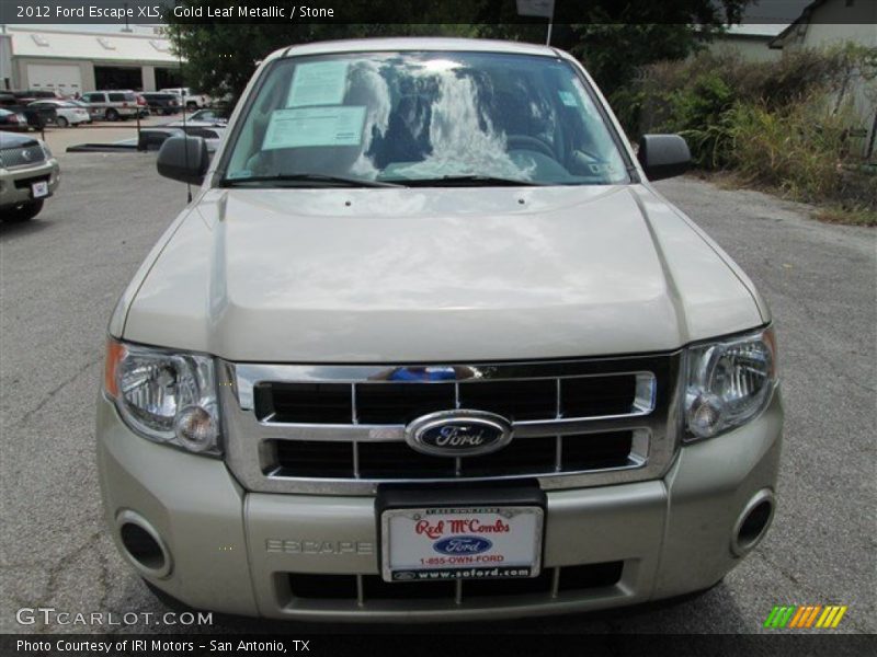 Gold Leaf Metallic / Stone 2012 Ford Escape XLS