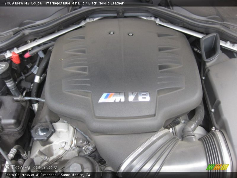 Interlagos Blue Metallic / Black Novillo Leather 2009 BMW M3 Coupe