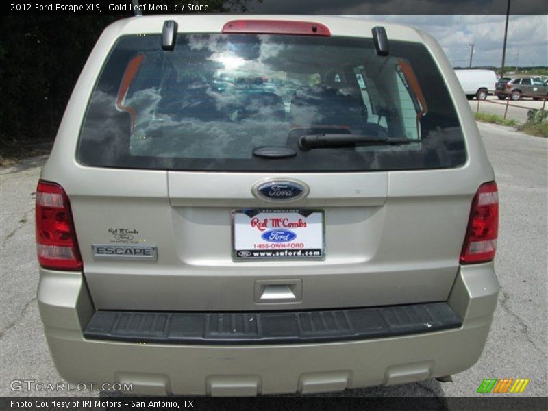 Gold Leaf Metallic / Stone 2012 Ford Escape XLS