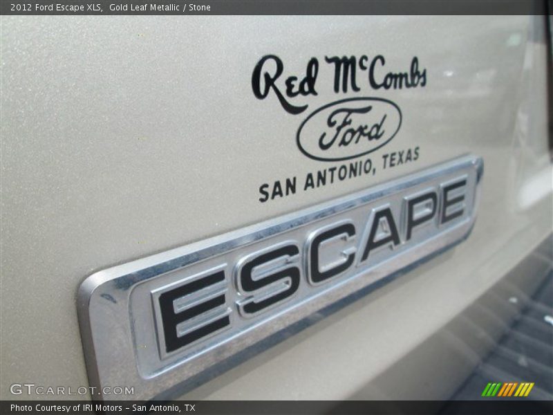 Gold Leaf Metallic / Stone 2012 Ford Escape XLS