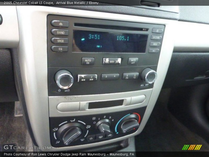 Arrival Blue Metallic / Ebony 2005 Chevrolet Cobalt LS Coupe