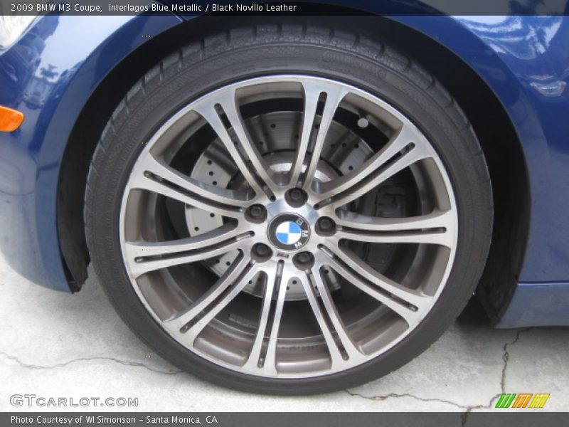 Interlagos Blue Metallic / Black Novillo Leather 2009 BMW M3 Coupe
