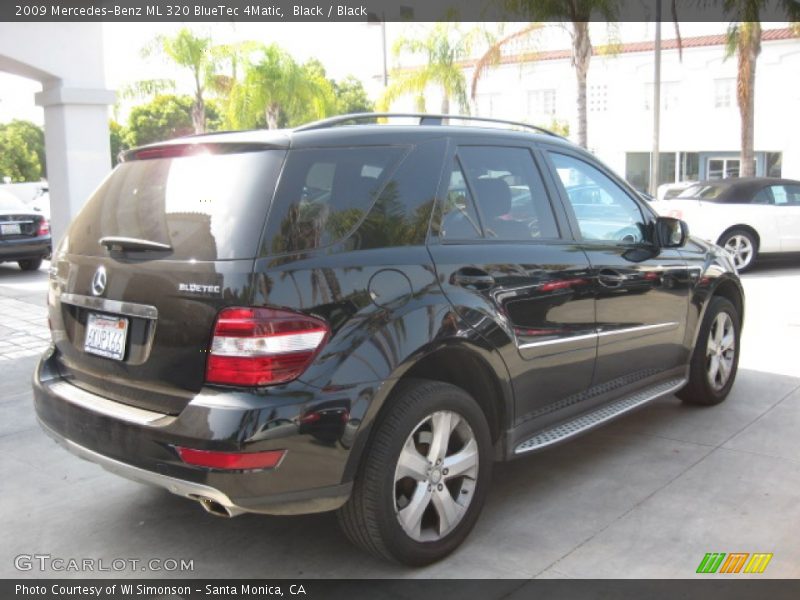 Black / Black 2009 Mercedes-Benz ML 320 BlueTec 4Matic