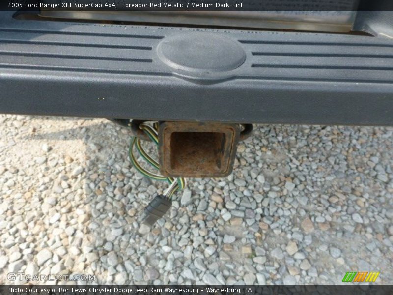 Toreador Red Metallic / Medium Dark Flint 2005 Ford Ranger XLT SuperCab 4x4