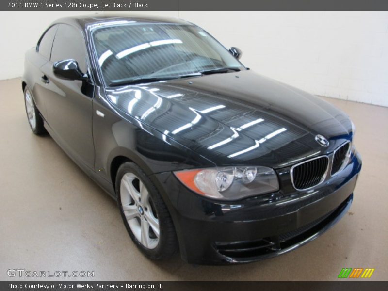 Jet Black / Black 2011 BMW 1 Series 128i Coupe