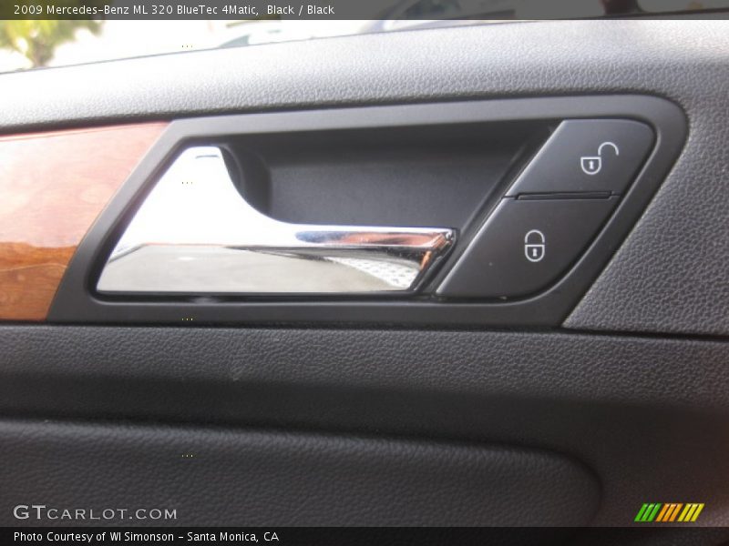 Black / Black 2009 Mercedes-Benz ML 320 BlueTec 4Matic