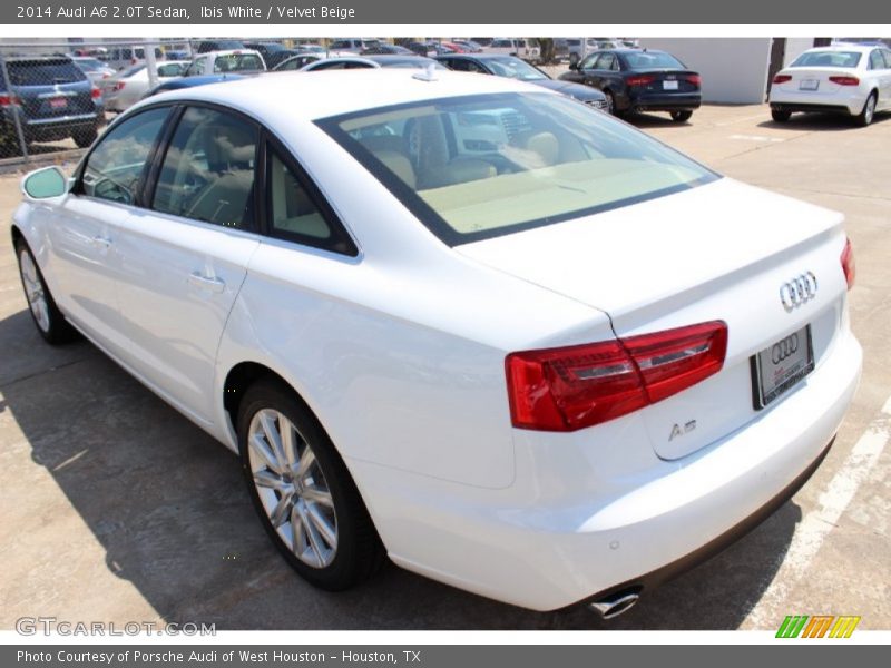 Ibis White / Velvet Beige 2014 Audi A6 2.0T Sedan