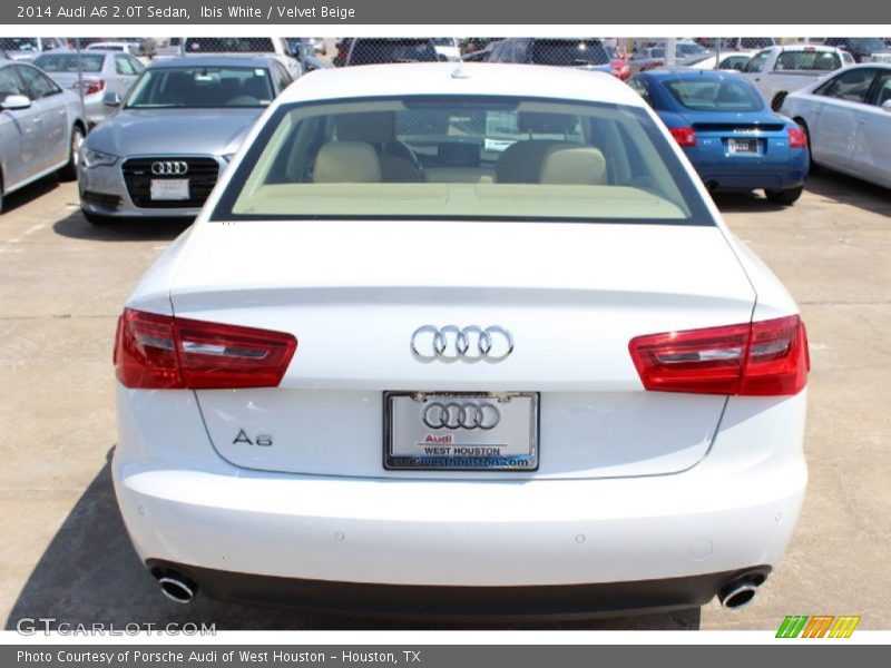 Ibis White / Velvet Beige 2014 Audi A6 2.0T Sedan