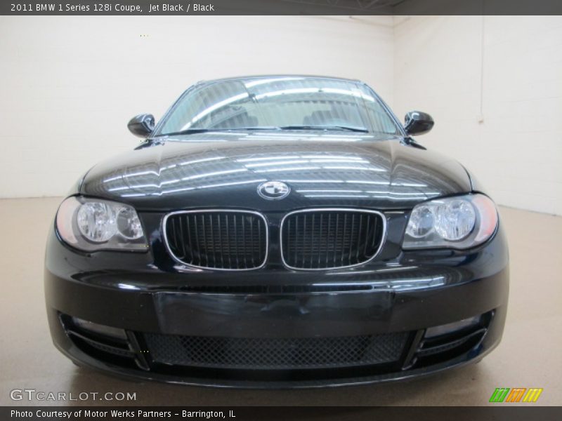 Jet Black / Black 2011 BMW 1 Series 128i Coupe
