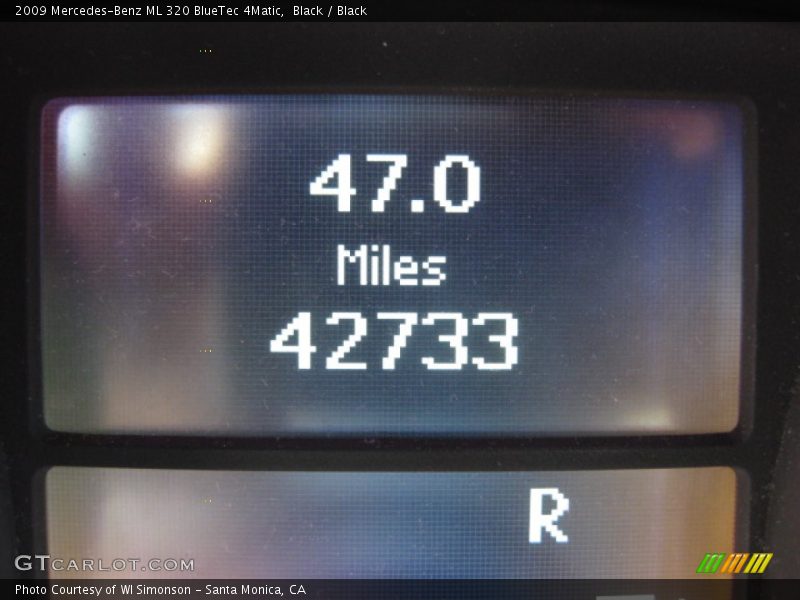 Black / Black 2009 Mercedes-Benz ML 320 BlueTec 4Matic