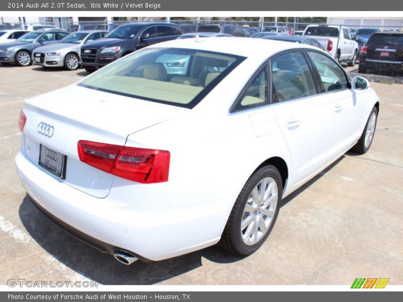 Ibis White / Velvet Beige 2014 Audi A6 2.0T Sedan