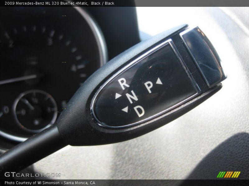 Black / Black 2009 Mercedes-Benz ML 320 BlueTec 4Matic