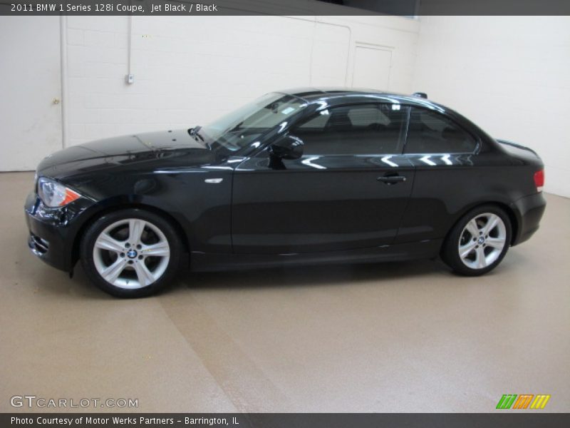 Jet Black / Black 2011 BMW 1 Series 128i Coupe