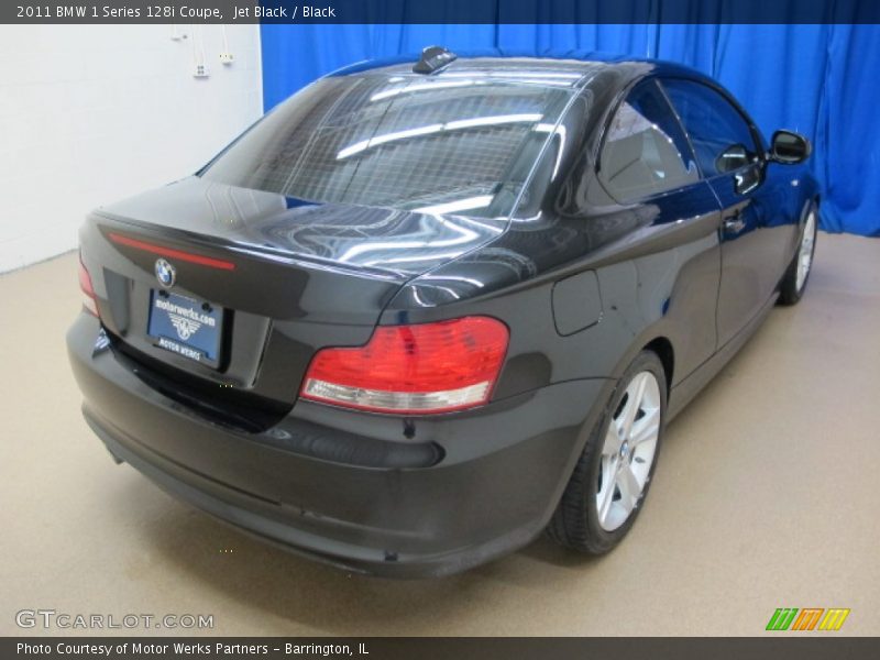 Jet Black / Black 2011 BMW 1 Series 128i Coupe