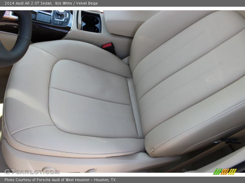 Ibis White / Velvet Beige 2014 Audi A6 2.0T Sedan