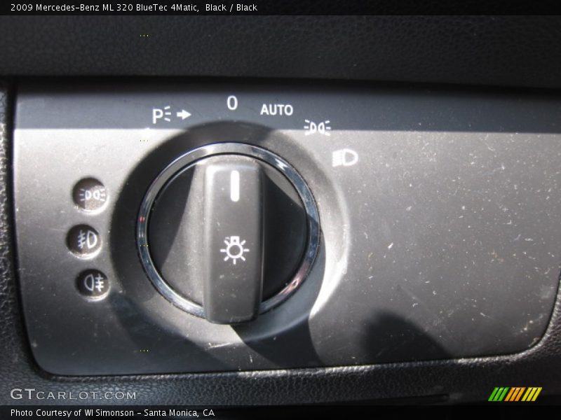 Black / Black 2009 Mercedes-Benz ML 320 BlueTec 4Matic