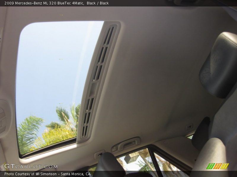 Black / Black 2009 Mercedes-Benz ML 320 BlueTec 4Matic