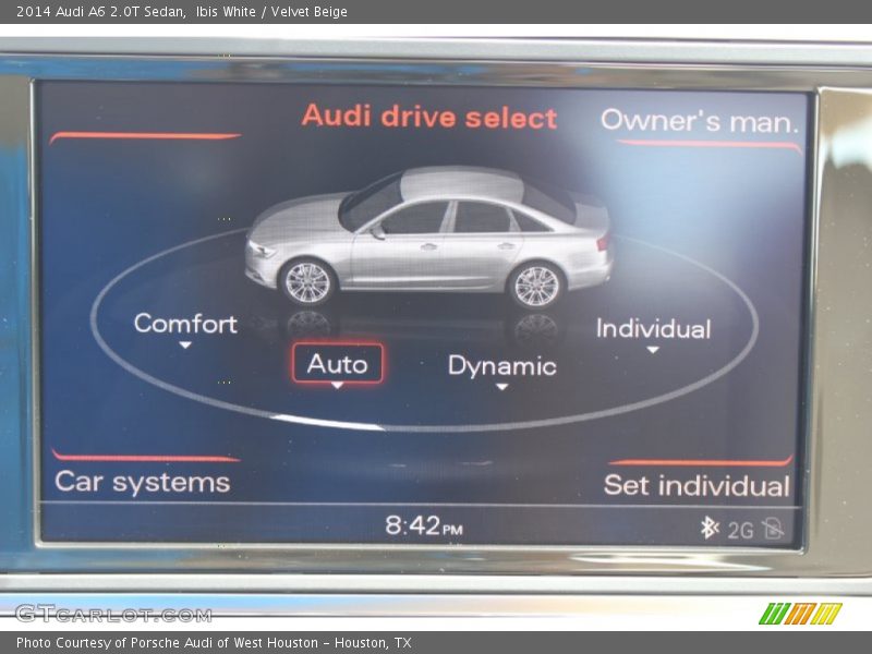 Ibis White / Velvet Beige 2014 Audi A6 2.0T Sedan