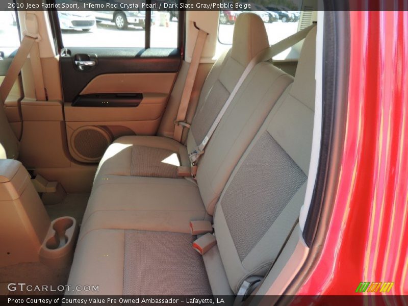 Inferno Red Crystal Pearl / Dark Slate Gray/Pebble Beige 2010 Jeep Patriot Sport