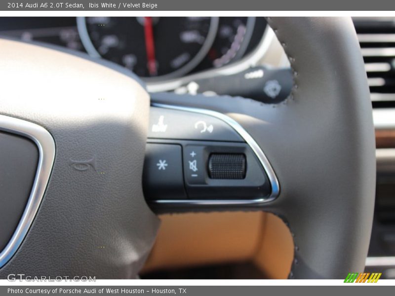 Ibis White / Velvet Beige 2014 Audi A6 2.0T Sedan