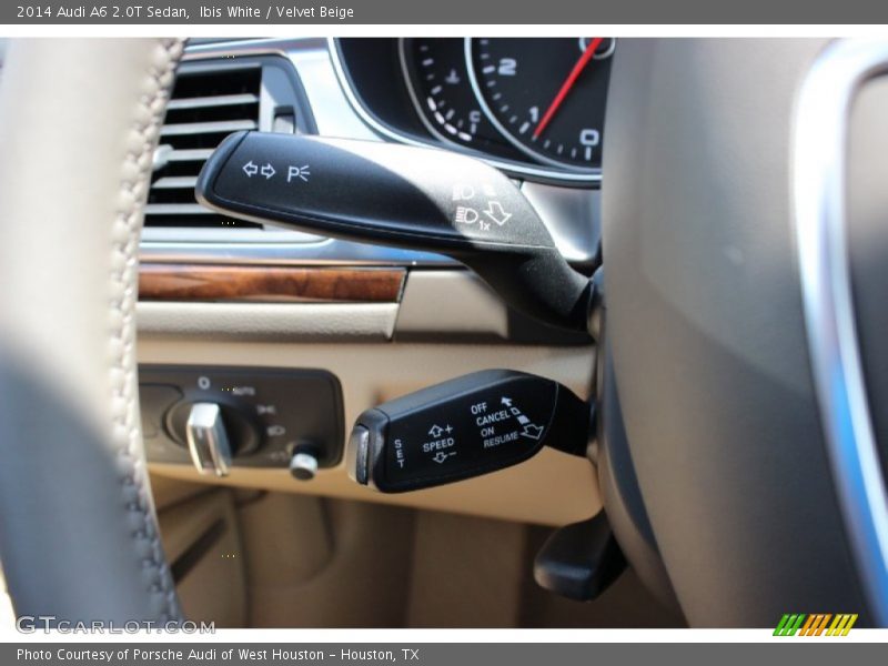Ibis White / Velvet Beige 2014 Audi A6 2.0T Sedan