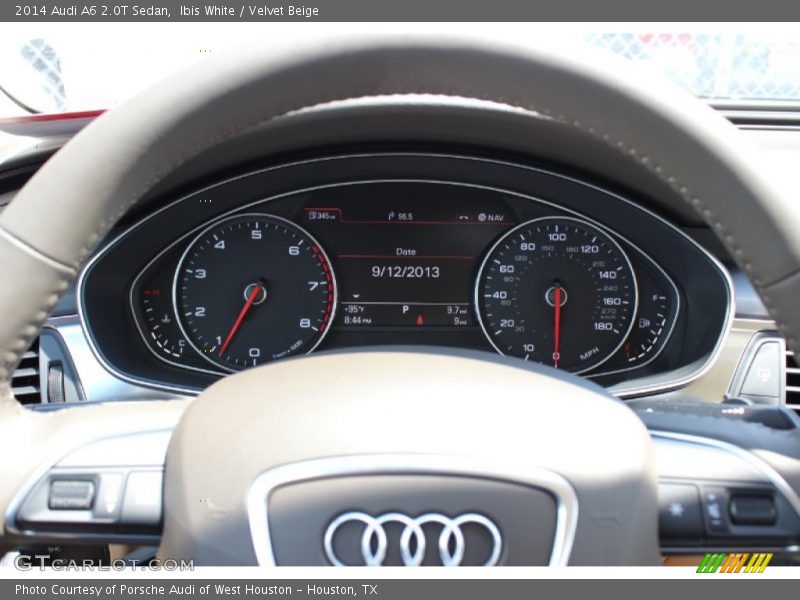 Ibis White / Velvet Beige 2014 Audi A6 2.0T Sedan