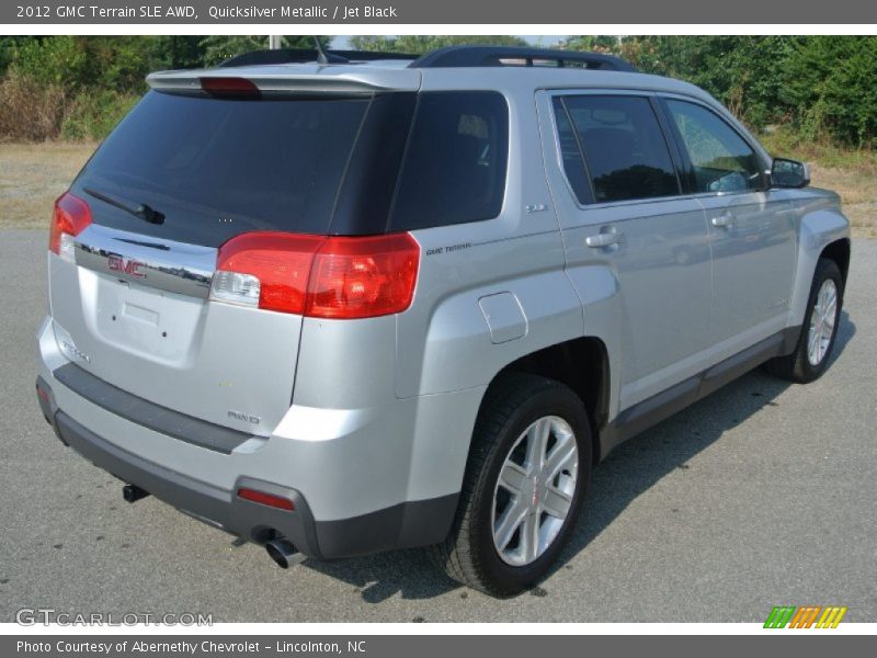Quicksilver Metallic / Jet Black 2012 GMC Terrain SLE AWD
