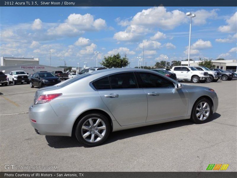 Silver Moon / Ebony 2012 Acura TL 3.5