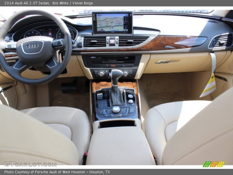 Ibis White / Velvet Beige 2014 Audi A6 2.0T Sedan