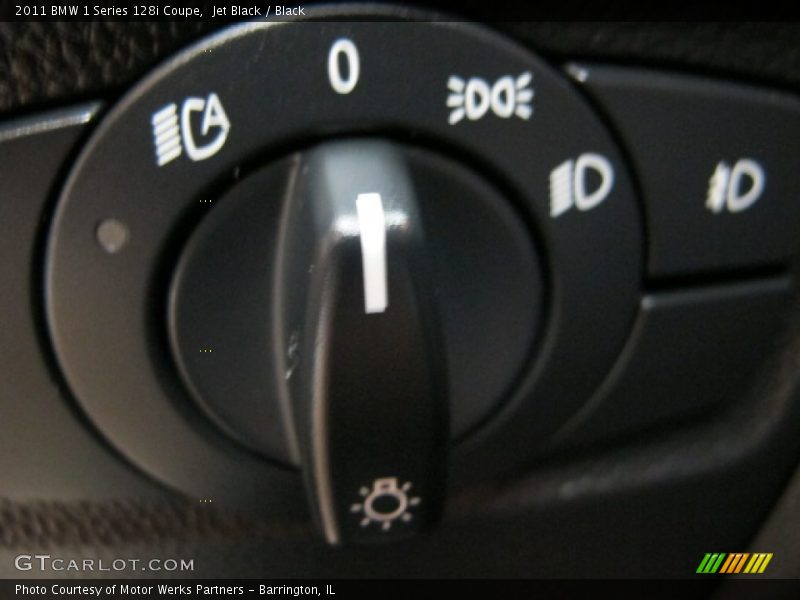 Jet Black / Black 2011 BMW 1 Series 128i Coupe